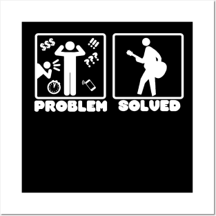 Problem Solved Guitar Posters and Art